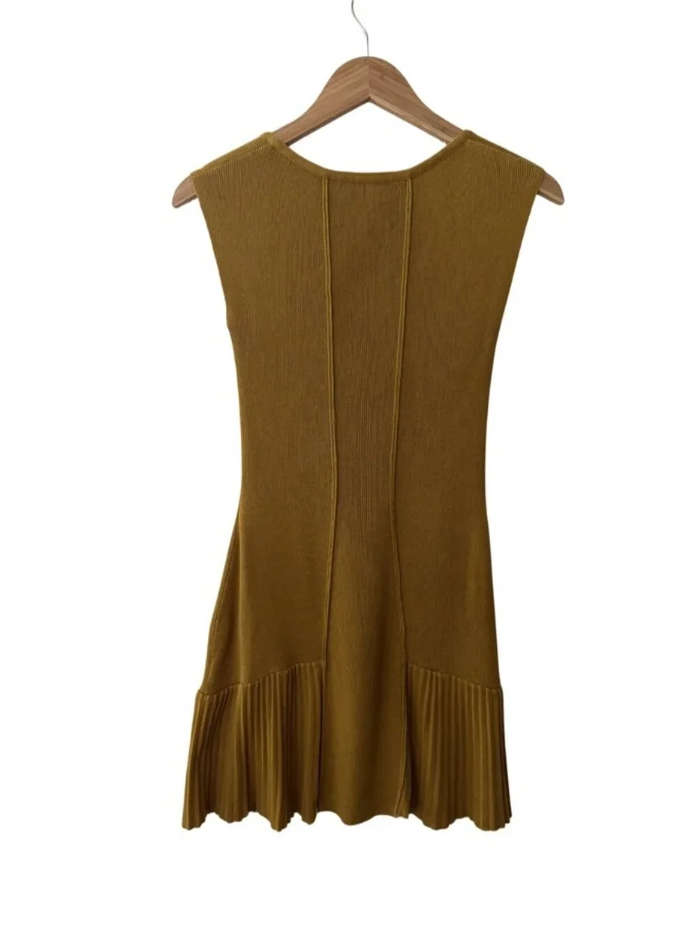 Guinevere Lydia Sleeveless Cotton Blend Sweater Tunic Mini Dress - Picture 2 of 5